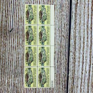 Block of 8 US‎ Postage Stamps Great Northwest 6 Cent Unused Collectible